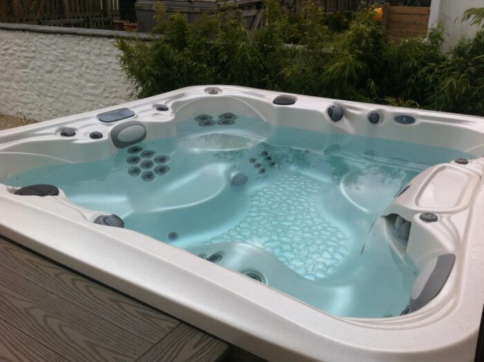 Marquis Spas Crown Epic Hot Tub close up overhead