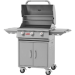 Bull Steer 3 Burner Gas Barbecue Cart