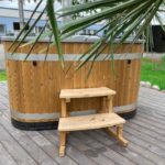 Kirami Original Tiny M Wood-Fired Log Burning Hot Tub