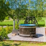 Kirami Original Breezy M Wood-Fired Log Burning Hot Tub