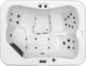 Holiday Let Spas HL3 Hot Tub Overhead