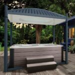 Covana Oasis Automated Gazebo Hot Tub Spa Cover Beauty Lifestyle