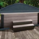 Covana Oasis Automated Gazebo Hot Tub Spa Cover Beauty Lifestyle Closed