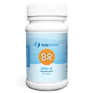 SafeSwim BR DPD-4 Total Bromine Test Strips