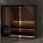 Sauna Rooms Reflection 225x200 Wide Corner Aspen (Right)